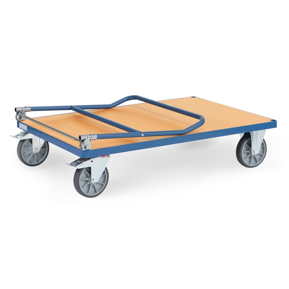 Número de imagen del producto 2: fetra® Carro plataforma plegable, capacidad de carga 600 kg, superficie de carga 1200 x 800 mm