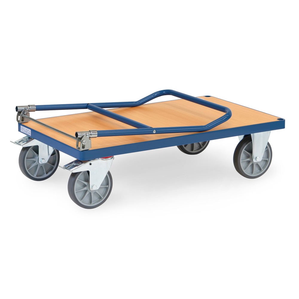 Número de imagen del producto 2: fetra® Carro plataforma plegable, capacidad de carga 600 kg, superficie de carga 5xD 1.000 x 600 mm