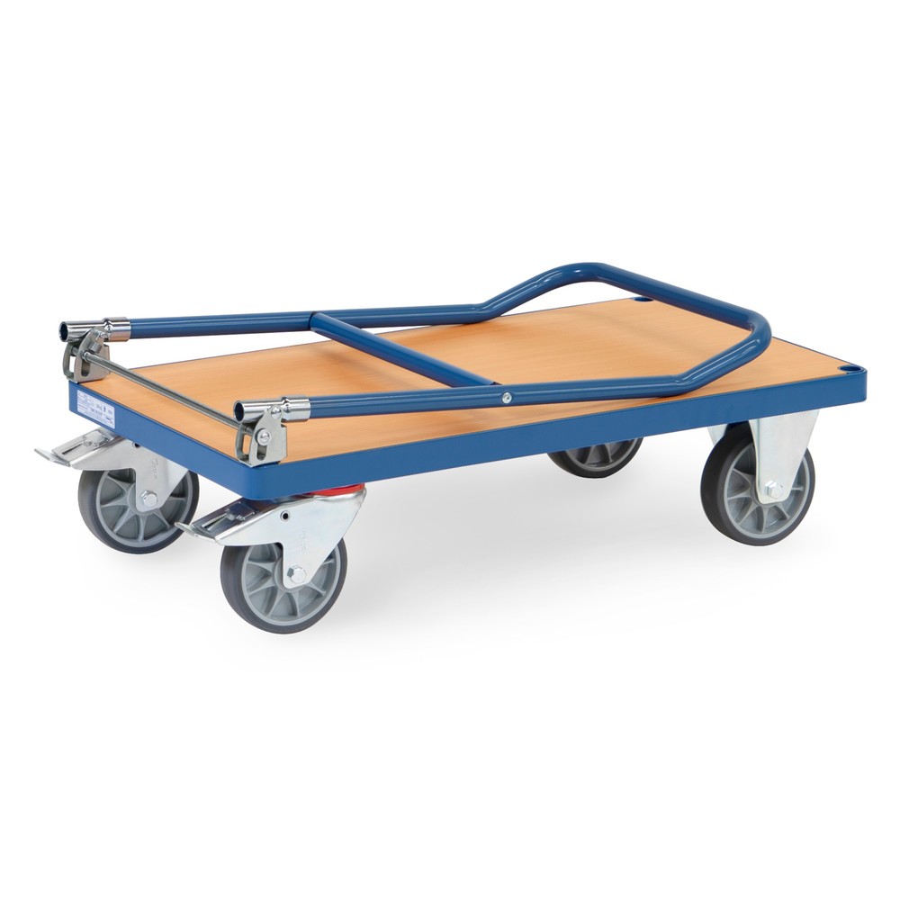 Número de imagen del producto 2: fetra® Carro plataforma plegable, capacidad de carga 500 kg, superficie de carga 8xD 850 x 500 mm