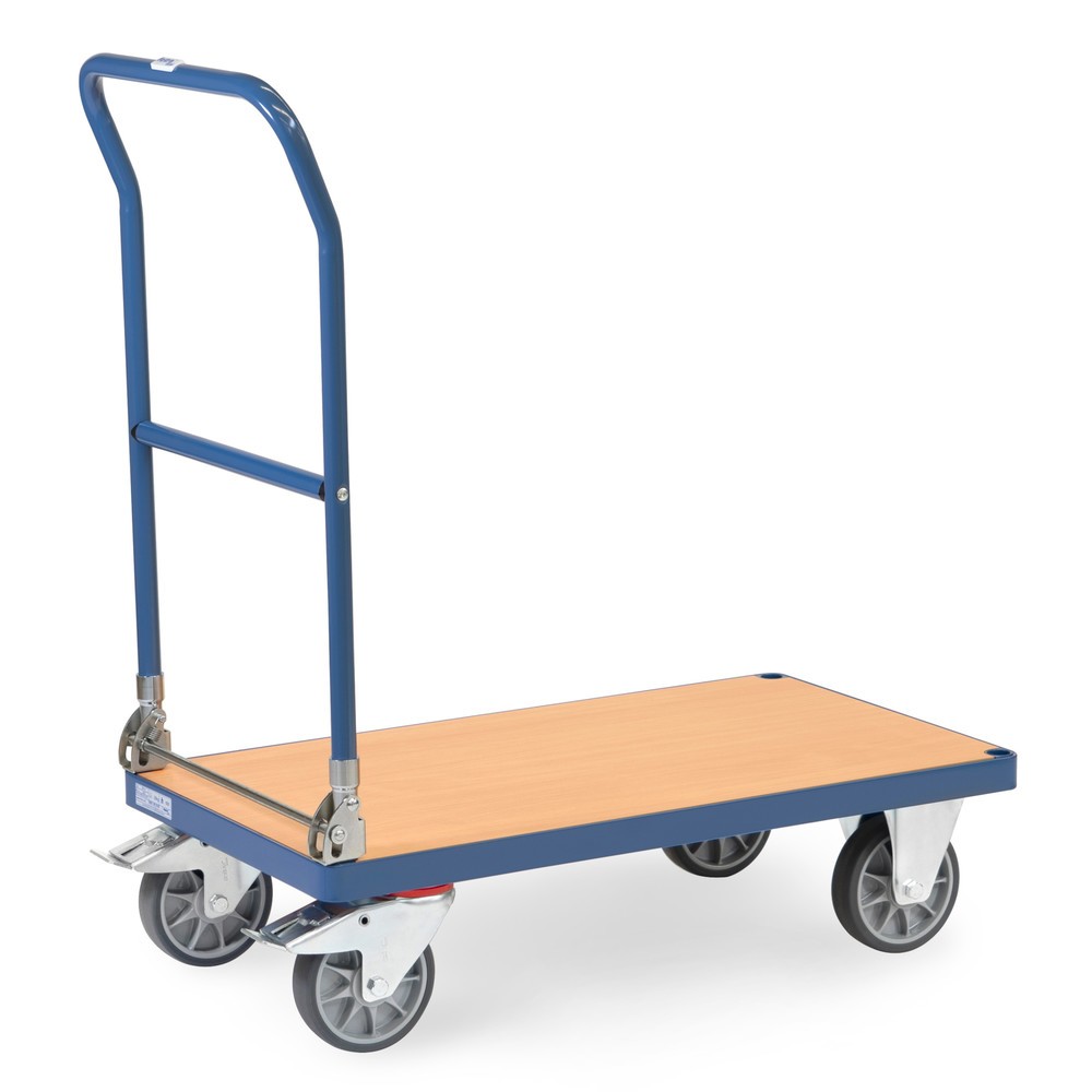 Número de imagen del producto 3: fetra® Carro plataforma plegable, capacidad de carga 500 kg, superficie de carga 8xD 850 x 500 mm