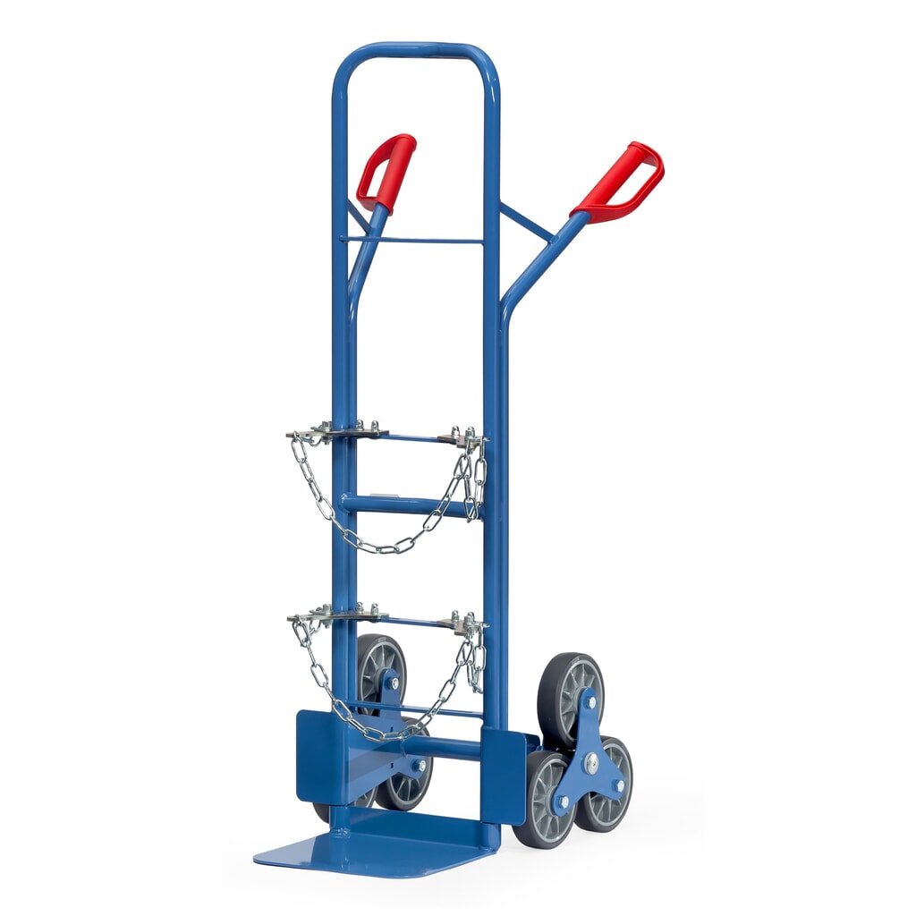 Imagen del producto: Carro de escalera de acero fetra®, capacidad de carga 200 kg