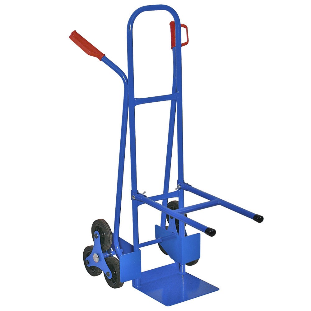 Imagen del producto: Carro de escalera para silla BASIC, capacidad de carga 175 kg, brazos de apoyo para silla ajustable en altura 70 kg