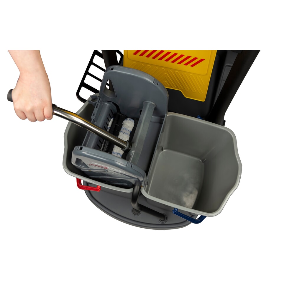 Carro de servicio SPRiNTUS, 2 cubos de 17 litros + 4x 4 litros Número de imagen del producto 2: Carro de servicio SPRiNTUS, 2 cubos de 17 litros + 4x 4 litros