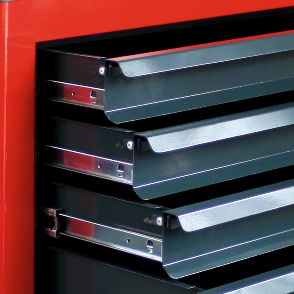 Número de imagen del producto 5: Carro de taller HEMMDAL con surtido de 115 herramientas, rojo