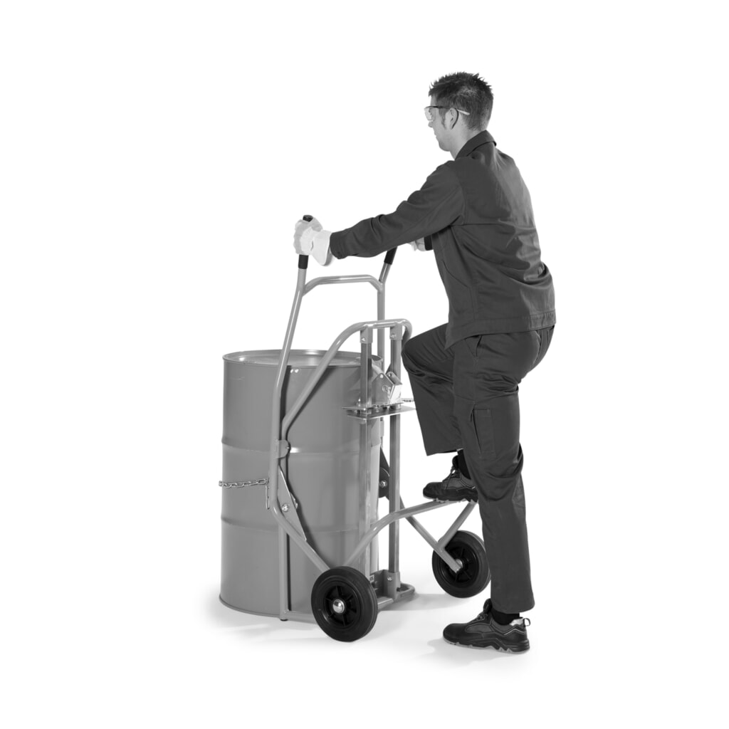 Para 1 barril de 60 a 220 litros, capacidad de carga 350 kg Número de imagen del producto 3: Para 1 barril de 60 a 220 litros, capacidad de carga 350 kg