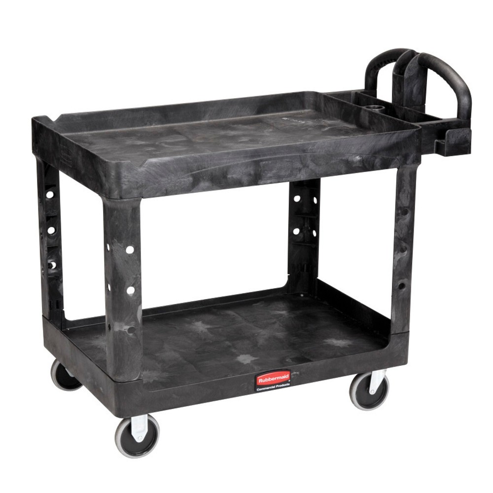 Imagen del producto: Carro de transporte Rubbermaid® M, capacidad de carga 226 kg, negro