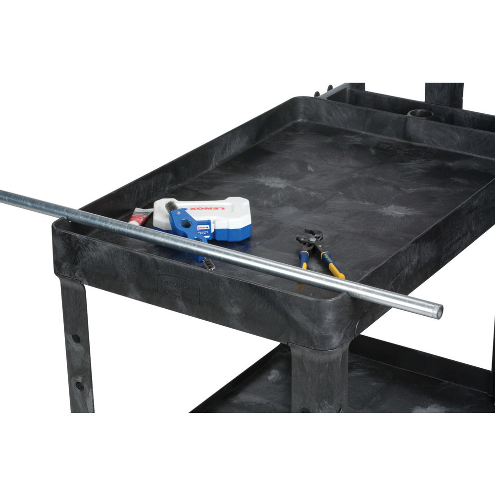 Número de imagen del producto 4: Carro de transporte Rubbermaid® M, capacidad de carga 226 kg, negro