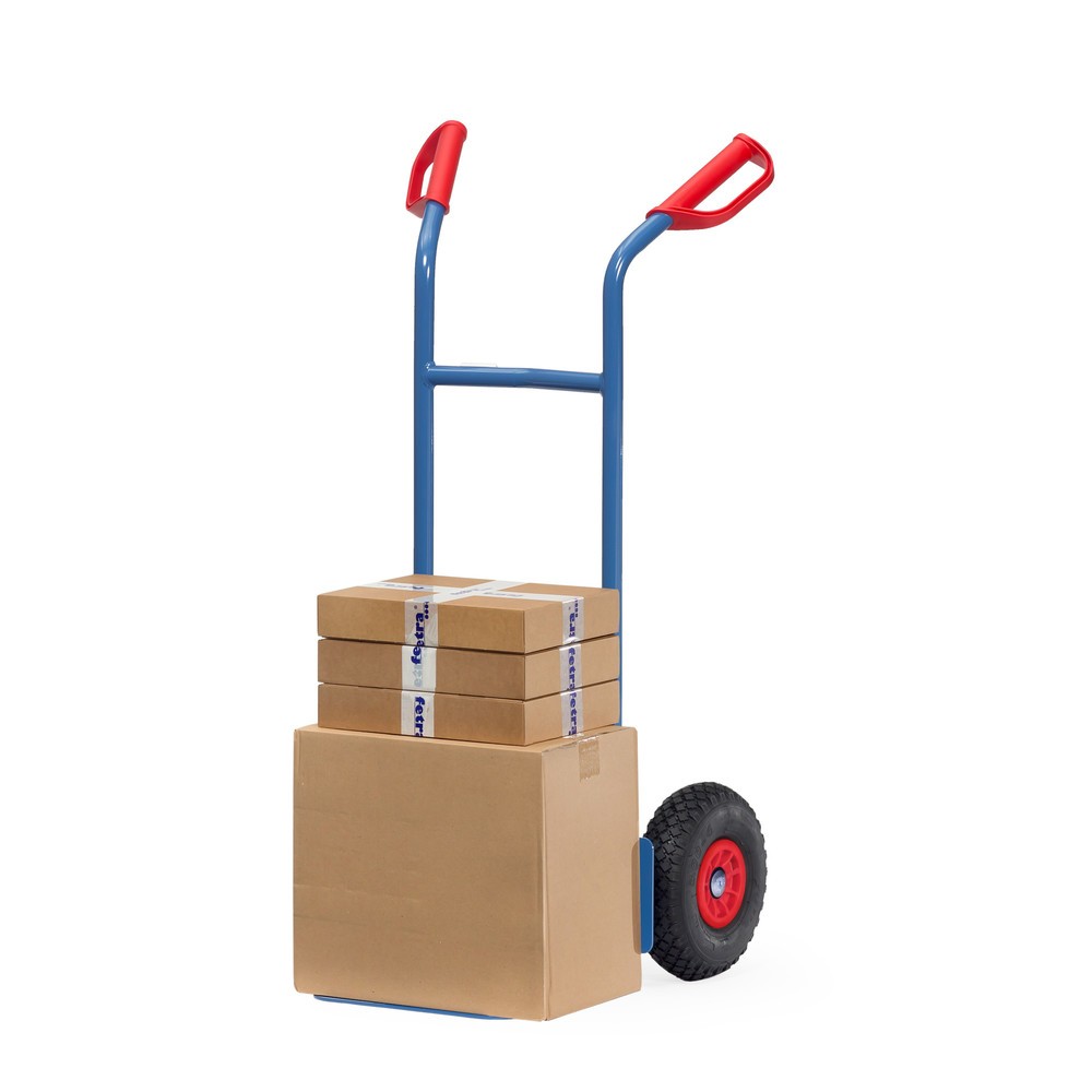 Número de imagen del producto 2: Carretilla apiladora fetra®, capacidad de carga 200 kg, pala An x Fo 320 x 250 mm, sencillo, bandajes de PU