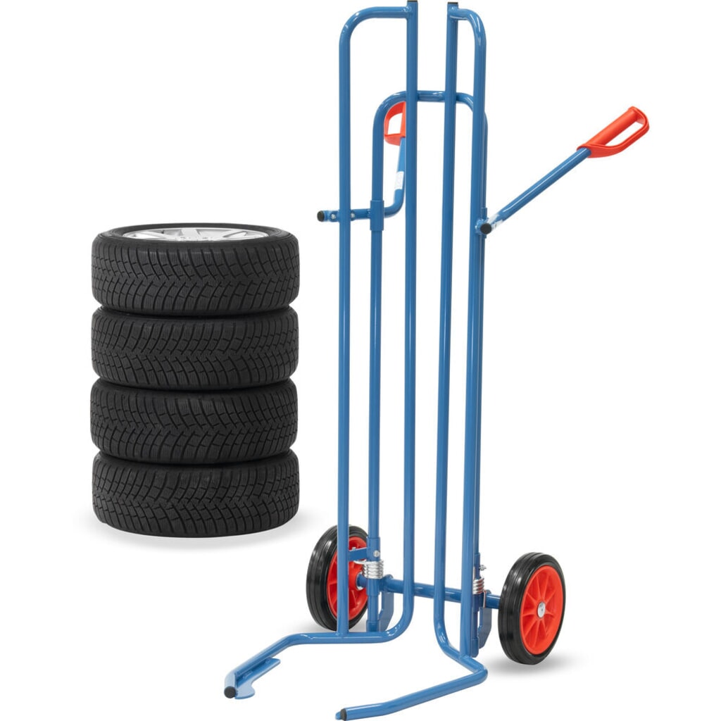 Carro para ruedas de acero fetra®, capacidad de carga 200 kg, para 8 ruedas, bandajes de goma maciza Número de imagen del producto 3: Carro para ruedas de acero fetra®, capacidad de carga 200 kg, para 8 ruedas, bandajes de goma maciza