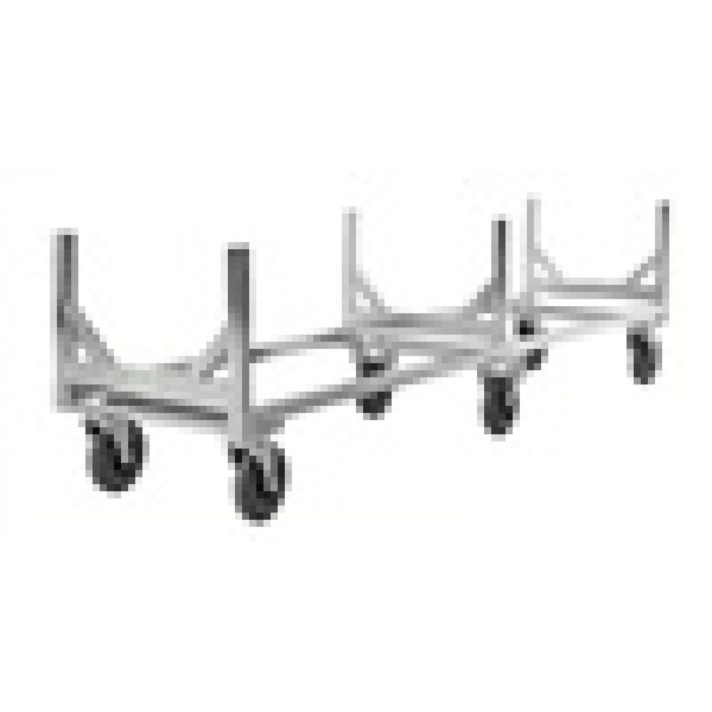 Número de imagen del producto 4: Carro para transportar materiales largos, galvanizado, capacidad de carga: 800 kg, Al x An x P: 700 x 608 x 2.800 mm
