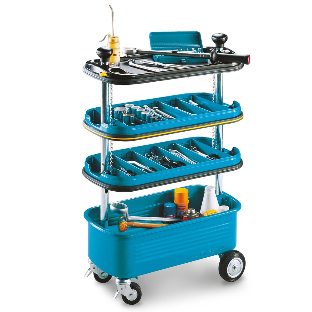 carro|plataforma de herramientas HAZET® Assistant® Professional, bajable, alto x ancho x profundidad 965 x 680 x 350 mm Imagen del producto: carro|plataforma de herramientas HAZET® Assistant® Professional, bajable, alto x ancho x profundidad 965 x 680 x 350 mm