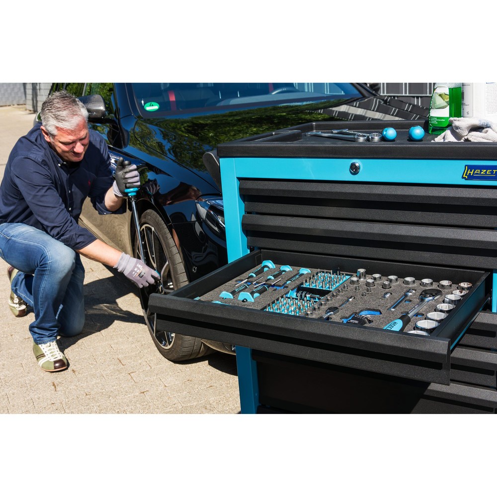 Número de imagen del producto 3: HAZET® Tool Trolley Assistant®, inclusivo surtido de herramientas de 147 piezas