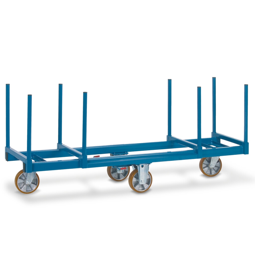 carro|plataforma de material largo fetra®, longitud 2.000 mm, capacidad de carga 1.500 kg Imagen del producto: carro|plataforma de material largo fetra®, longitud 2.000 mm, capacidad de carga 1.500 kg
