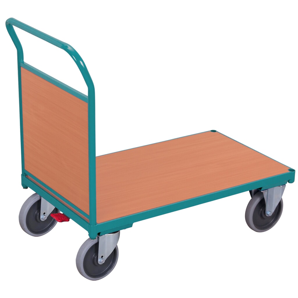 carro|plataforma de plataforma Ameise®, con pared delantera, área de carga An x F 500 x 880 mm Imagen del producto: carro|plataforma de plataforma Ameise®, con pared delantera, área de carga An x F 500 x 880 mm