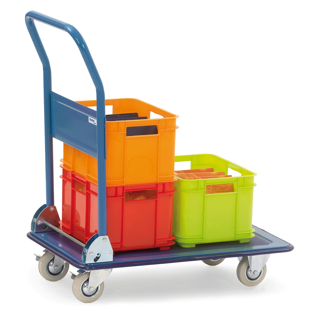 carro|plataforma plataforma fetra® con plataforma de acero 750 x 490 mm, capacidad de carga 150 kg Número de imagen del producto 2: carro|plataforma plataforma fetra® con plataforma de acero 750 x 490 mm, capacidad de carga 150 kg