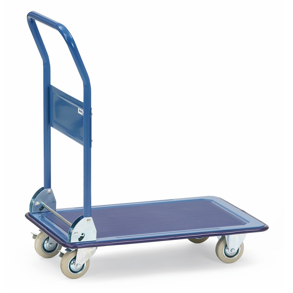 Imagen del producto: carro|plataforma plataforma fetra® con plataforma de acero 750 x 490 mm, capacidad de carga 150 kg
