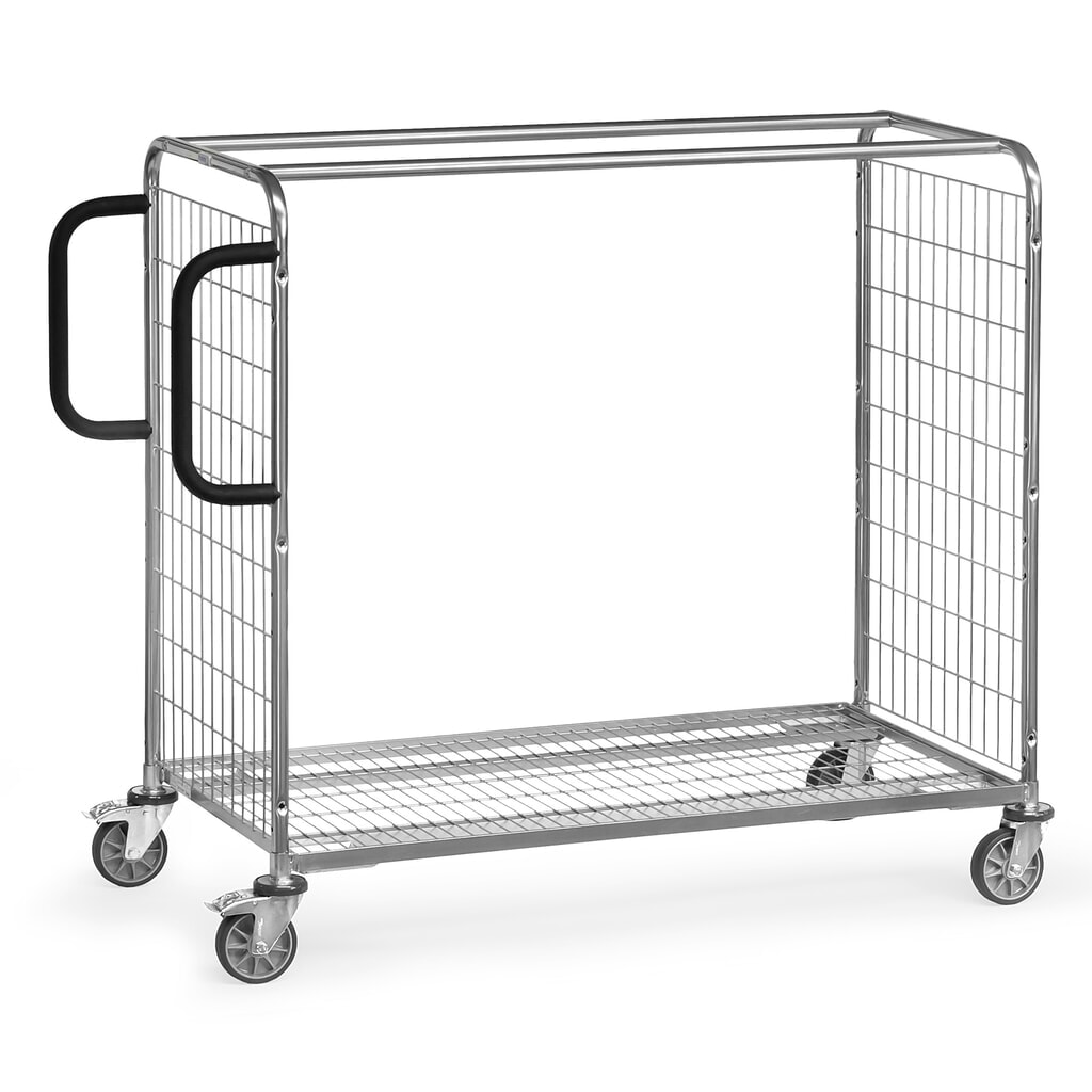 Carro de picking fetra®, HxAxF 1.225 x 690 x 1.491 mm, capacidad de carga 300 kg Imagen del producto: Carro de picking fetra®, HxAxF 1.225 x 690 x 1.491 mm, capacidad de carga 300 kg