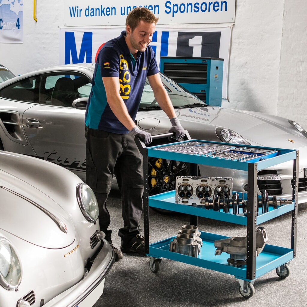 Imagen del producto: carro|plataforma de servicio HAZET®, capacidad de carga 150 kg, abierto
