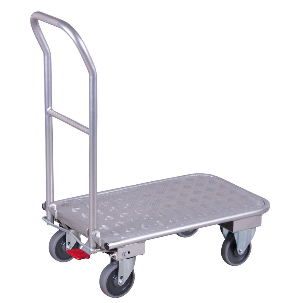 carro|plataforma de transporte Ameise®, aluminio, superficie de carga 450 An x F 720 mm Imagen del producto: carro|plataforma de transporte Ameise®, aluminio, superficie de carga 450 An x F 720 mm