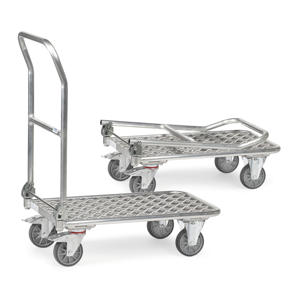 Número de imagen del producto 1: carro|plataforma de transporte fetra® de aluminio, superficie de carga 600 An x F 900 mm