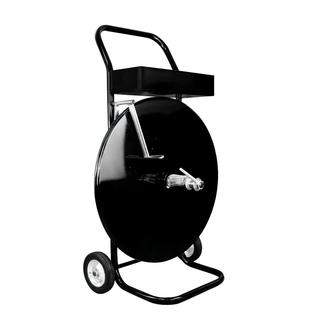 Carro portabobinas FLEX para flejes de PP y composite con diámetro de núcleo de 150 - 406 mm Imagen del producto: Carro portabobinas FLEX para flejes de PP y composite con diámetro de núcleo de 150 - 406 mm