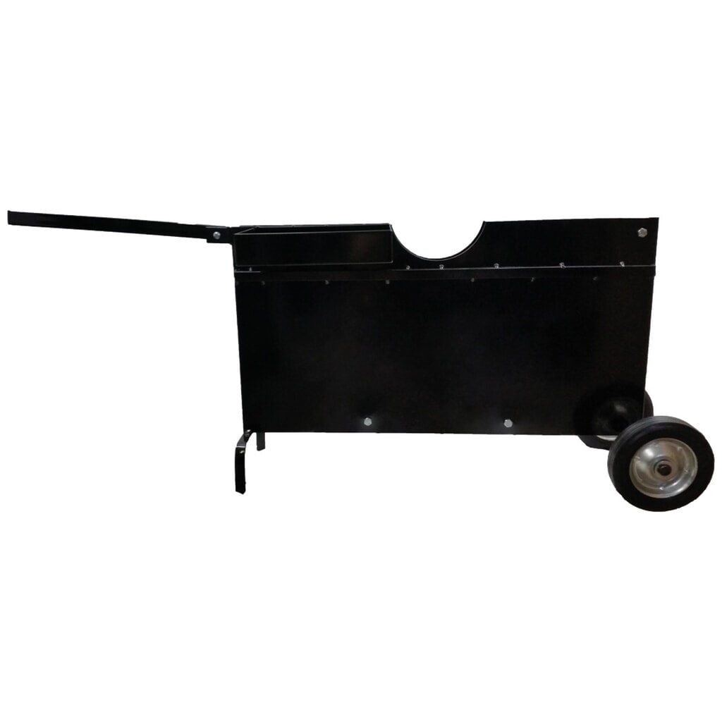 Carro portabobinas para flejes de acero en devanado plano, para anchura de fleje de 25-32 mm Imagen del producto: Carro portabobinas para flejes de acero en devanado plano, para anchura de fleje de 25-32 mm