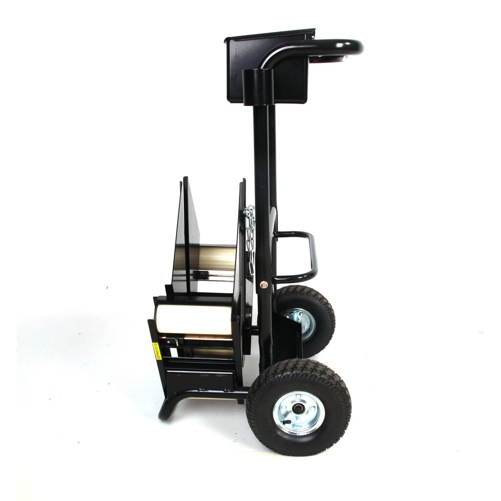 Carro portabobinas Strapeasy para flejes de PP, PET y acero, con diámetro de núcleo hasta 406 mm Número de imagen del producto 4: Carro portabobinas Strapeasy para flejes de PP, PET y acero, con diámetro de núcleo hasta 406 mm