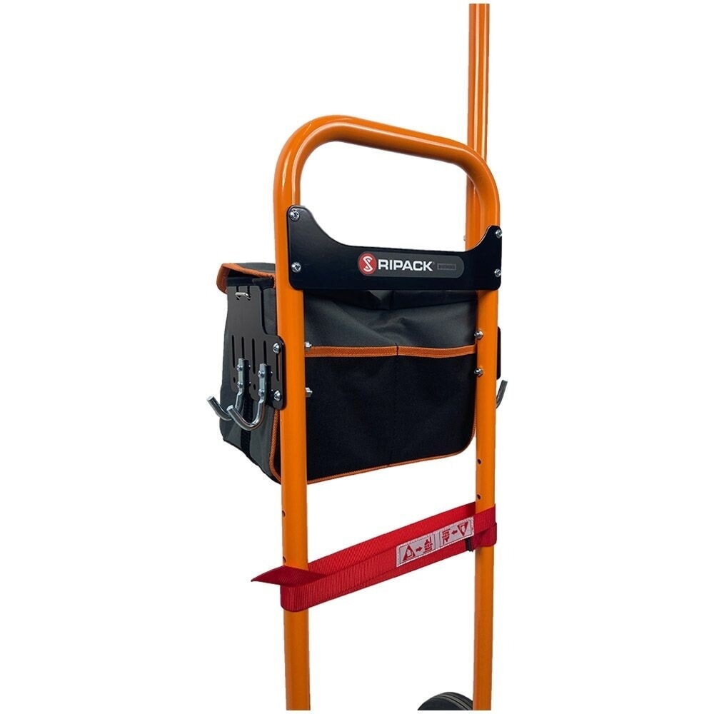 Número de imagen del producto 5: Carro portabombonas de propano para retractiladora RIPACK® 3000, amarillo anaranjado