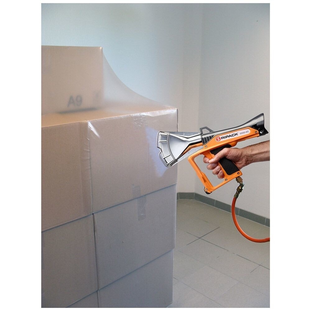 Número de imagen del producto 6: Carro portabombonas de propano para retractiladora RIPACK® 3000, amarillo anaranjado