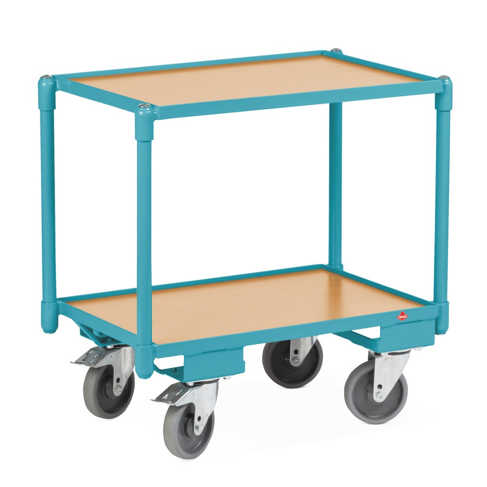 Imagen del producto: carros con estantes Ameise® para cajas Euro, 2 plantas à 604 x 410 mm