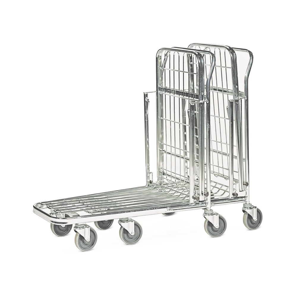Número de imagen del producto 2: Carro de transporte y almacenamiento, suelo abatible, superficie de carga A x F 435 x 770 mm
