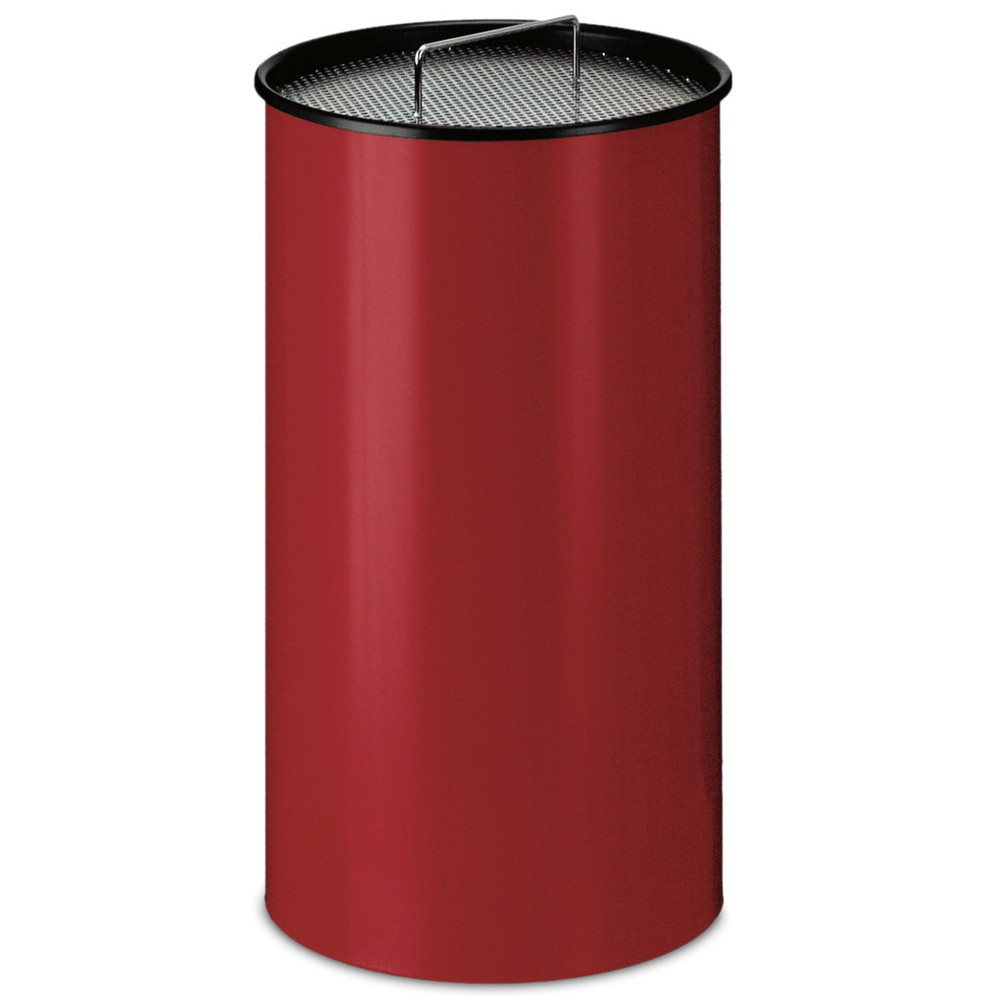 Imagen del producto: Cenicero de columna RONDO, rojo fuego