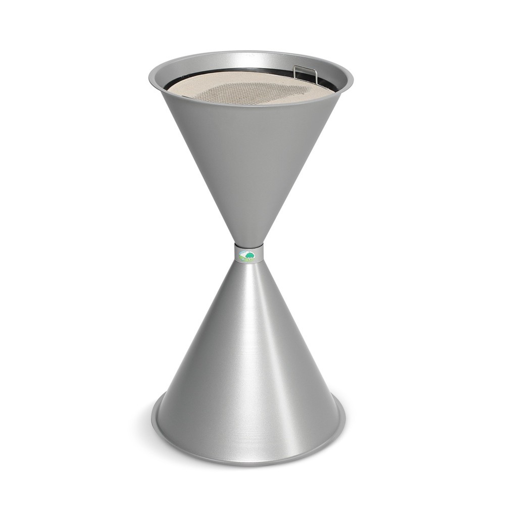 Imagen del producto: Cenicero de columna VAR® CLASSIC, acero, plata