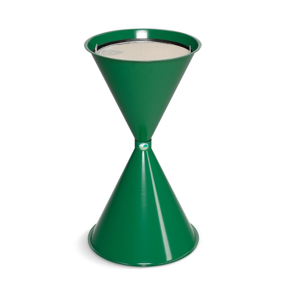 Imagen del producto: Cenicero de columna VAR® CLASSIC, acero, verde esmeralda
