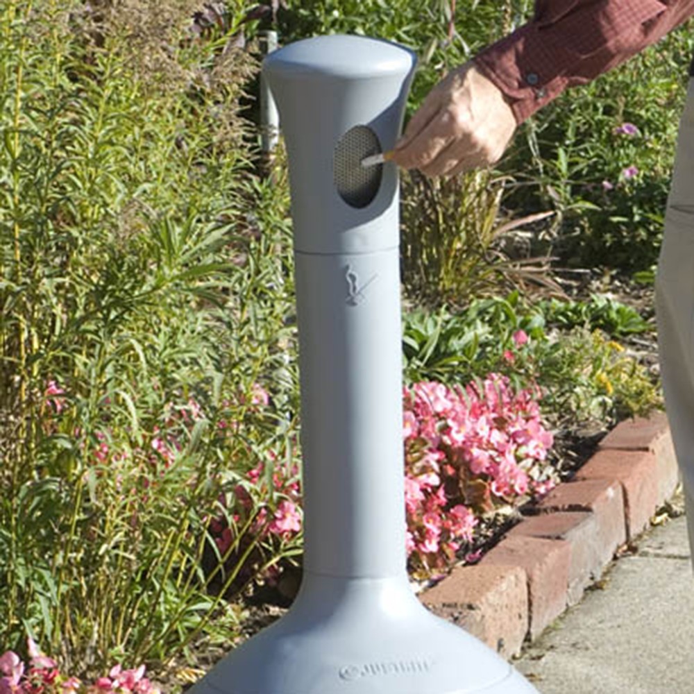 Número de imagen del producto 2: Justrite Elite™ - Cenicero de seguridad (15 L), color gris