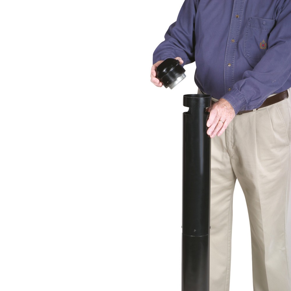 Número de imagen del producto 3: Cenicero Smokers' Pole, negro