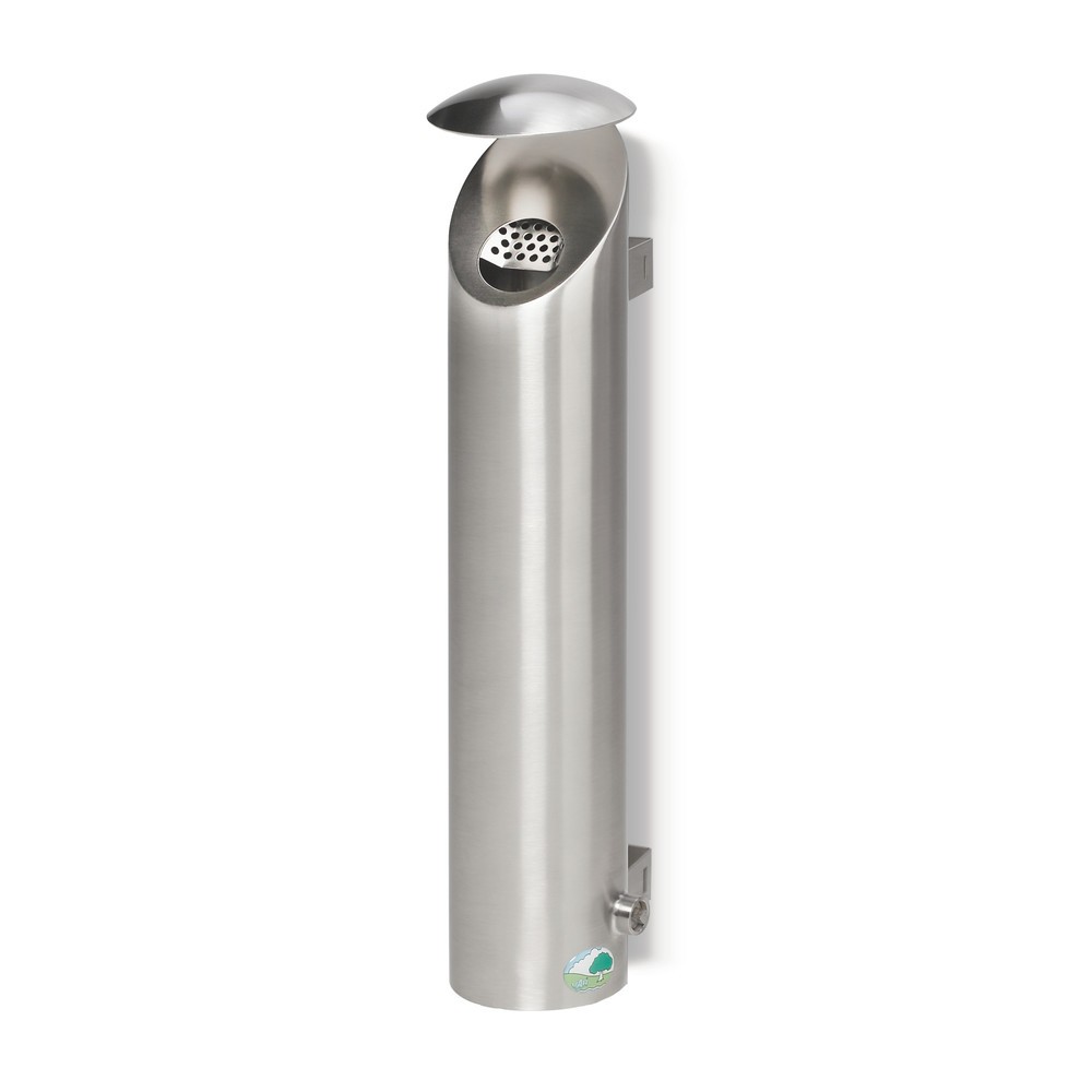 Imagen del producto: Cenicero de pared VAR®, acero inoxidable, pulido