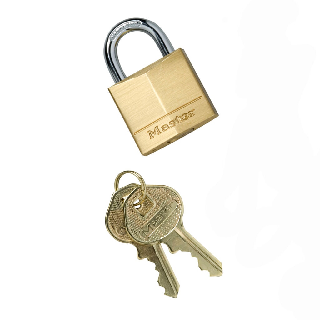 Cerradura de latón para cenicero de seguridad Justrite Imagen del producto: Cerradura de latón para cenicero de seguridad Justrite