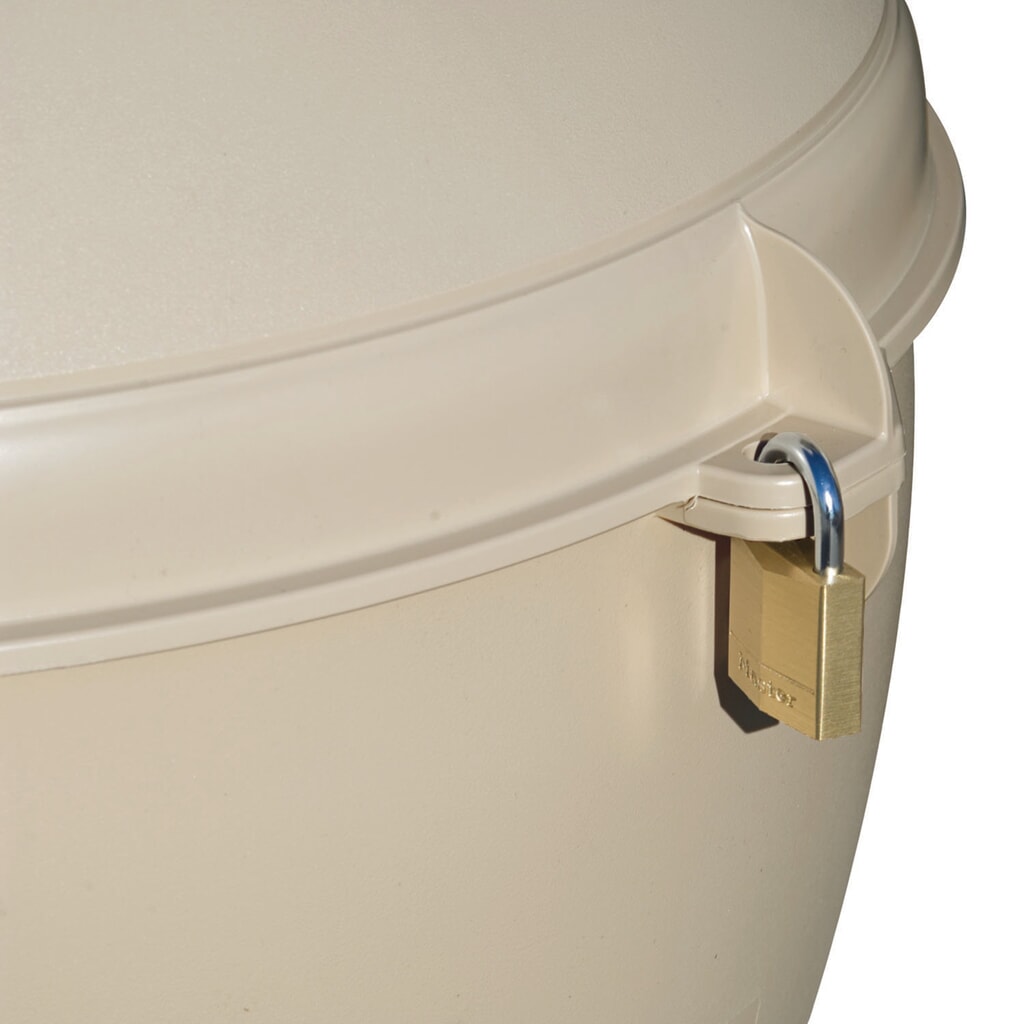 Número de imagen del producto 2: Cerradura de latón para cenicero de seguridad Justrite
