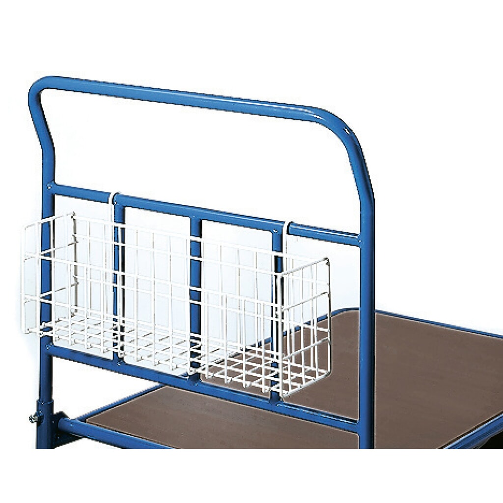 Cesta de alambre para piezas pequeñas para efectivo 'n' carry carro|plataforma fetra®, alto H x An x F 200 x 600 x 140 mm Imagen del producto: Cesta de alambre para piezas pequeñas para efectivo 'n' carry carro|plataforma fetra®, alto H x An x F 200 x 600 x 140 mm