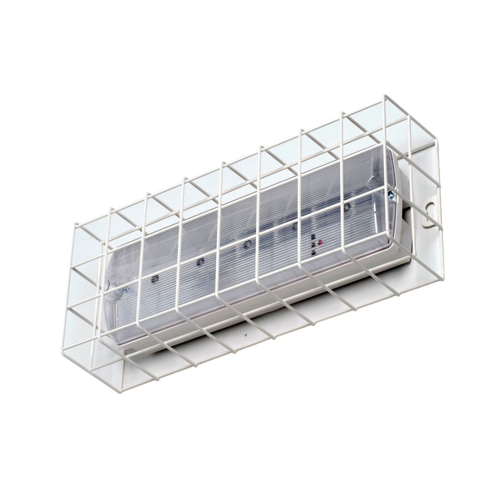Imagen del producto: Cesta protección de bolas para luces de emergencia, 200 x 435 x 140 mm
