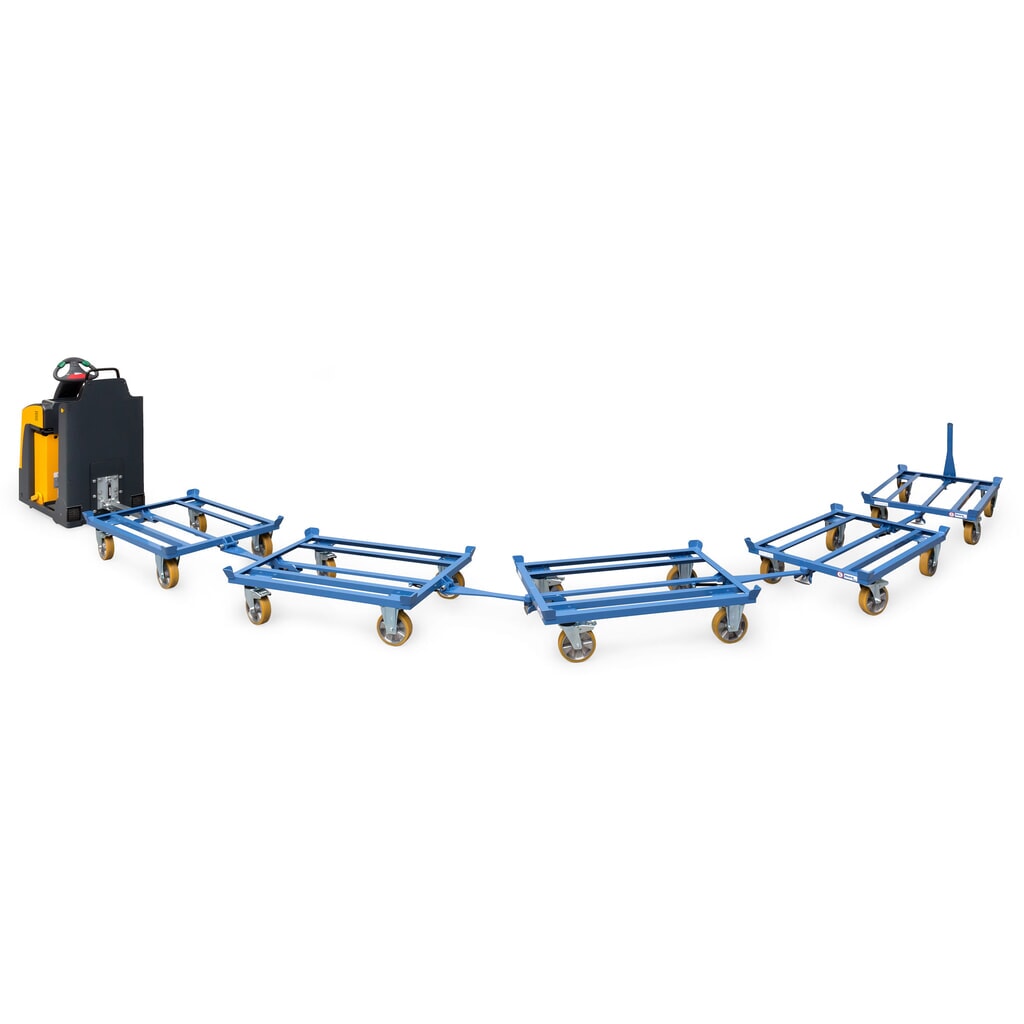 Chasis de palé fetra®, con acoplamiento y barra de tracción, capacidad de carga 1.000 kg Número de imagen del producto 5: Chasis de palé fetra®, con acoplamiento y barra de tracción, capacidad de carga 1.000 kg