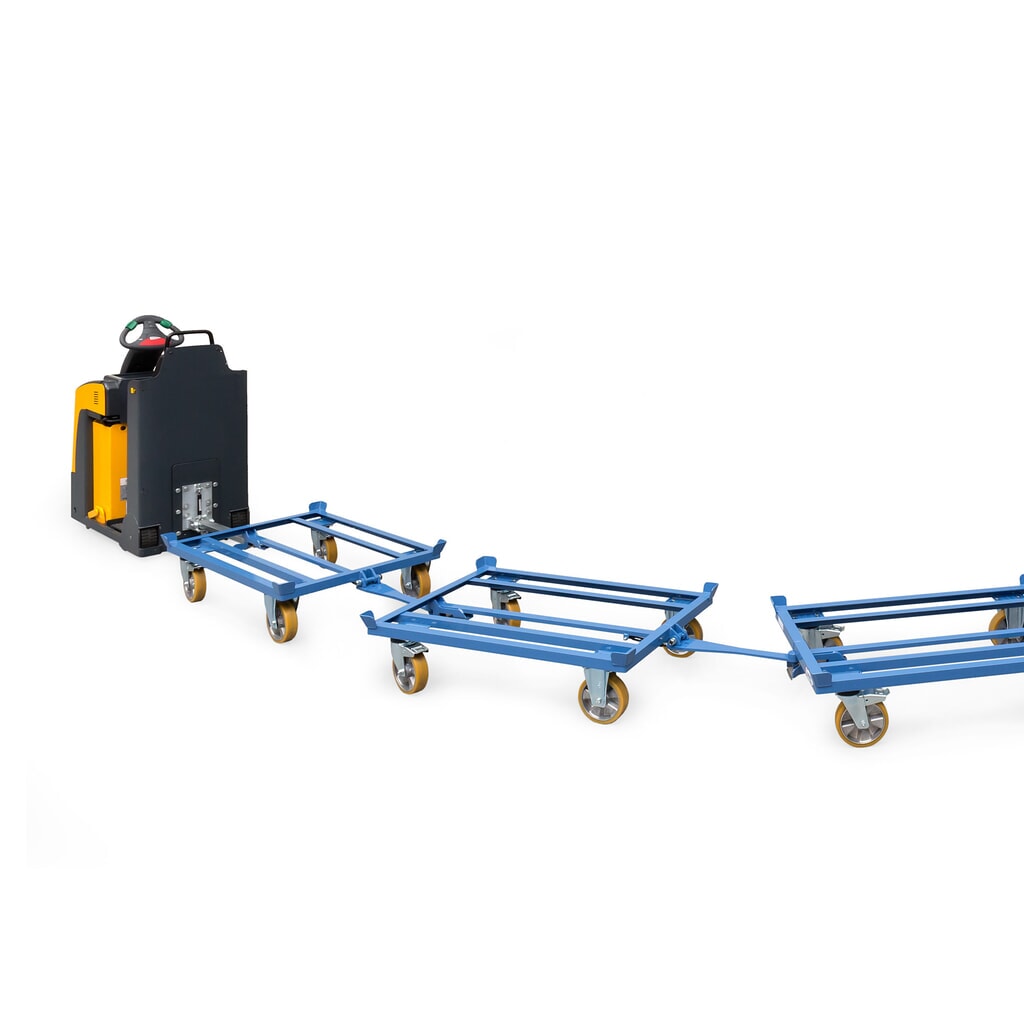 Chasis de palé fetra®, con acoplamiento y barra de tracción, capacidad de carga 1.000 kg Número de imagen del producto 7: Chasis de palé fetra®, con acoplamiento y barra de tracción, capacidad de carga 1.000 kg