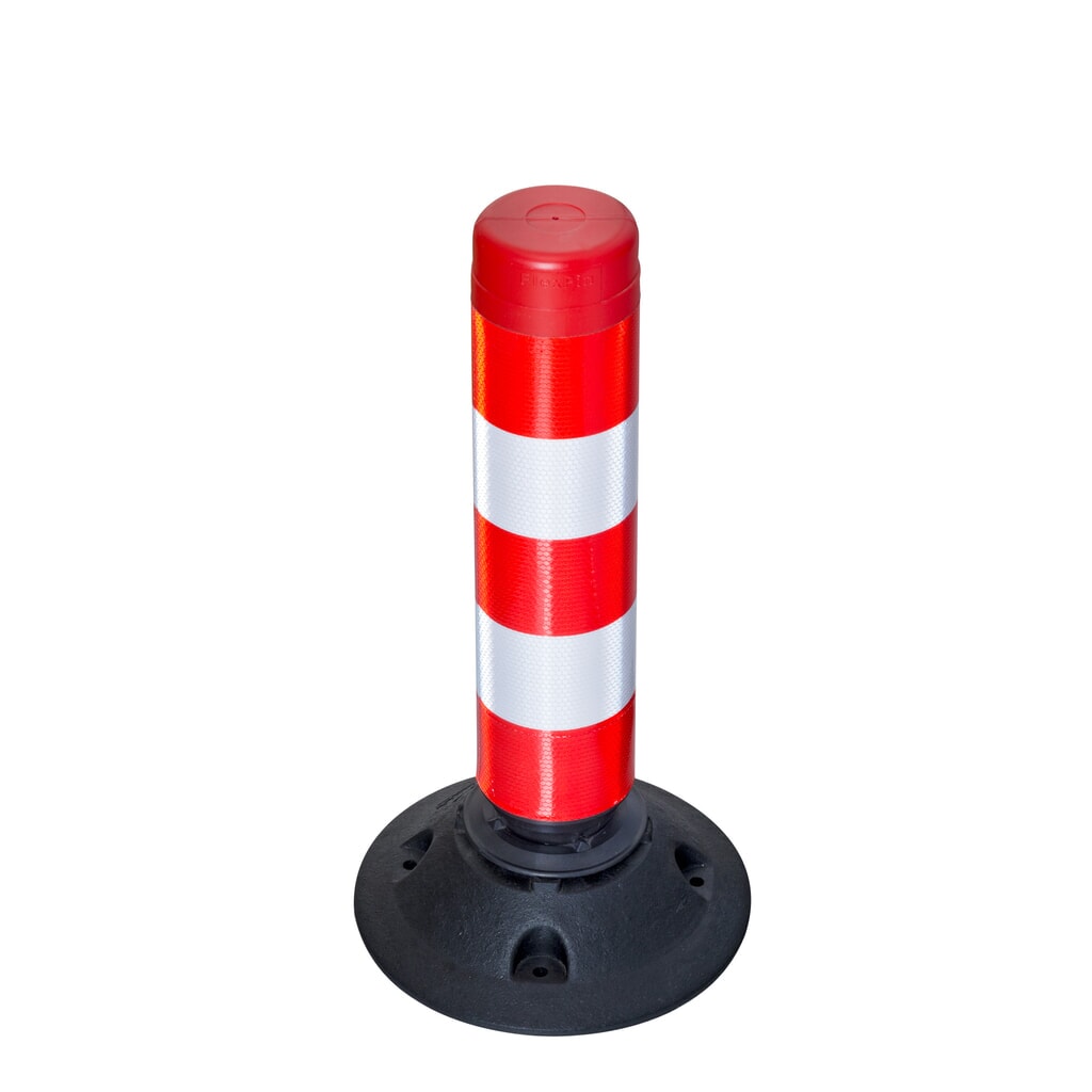 Cilindro de guiado FlexPin, rojo / blanco, altura de 460 mm Imagen del producto: Cilindro de guiado FlexPin, rojo / blanco, altura de 460 mm