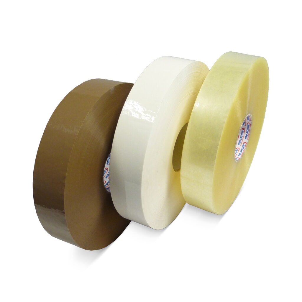 Imagen del producto: Cinta adhesiva de PP para máquina de precintado de cajas Basic, transparente, 6 uds./UV