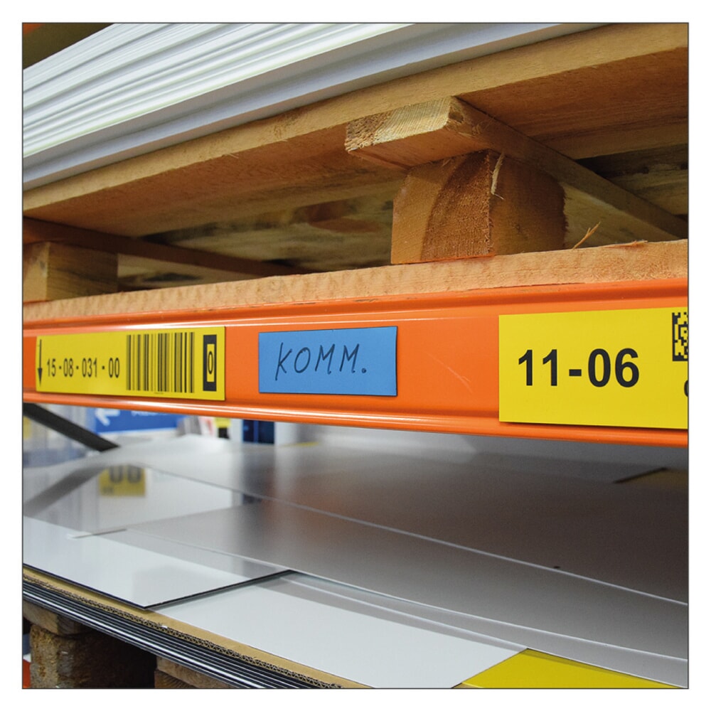 Número de imagen del producto 8: Cinta magnética para etiquetas, rollo, ancho 30 mm, amarillo