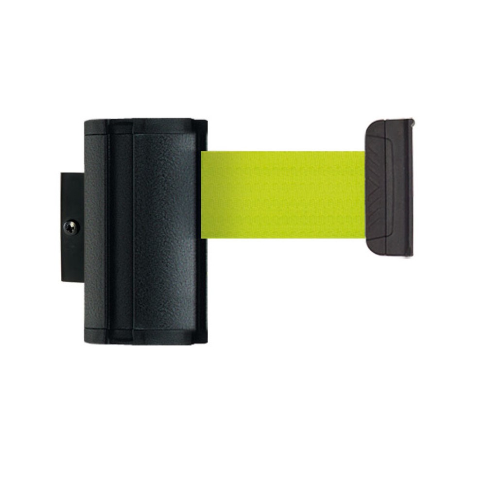 Imagen del producto: Cinta de pared para acordonar L para colgar, longitud 3,7 m, amarillo neón