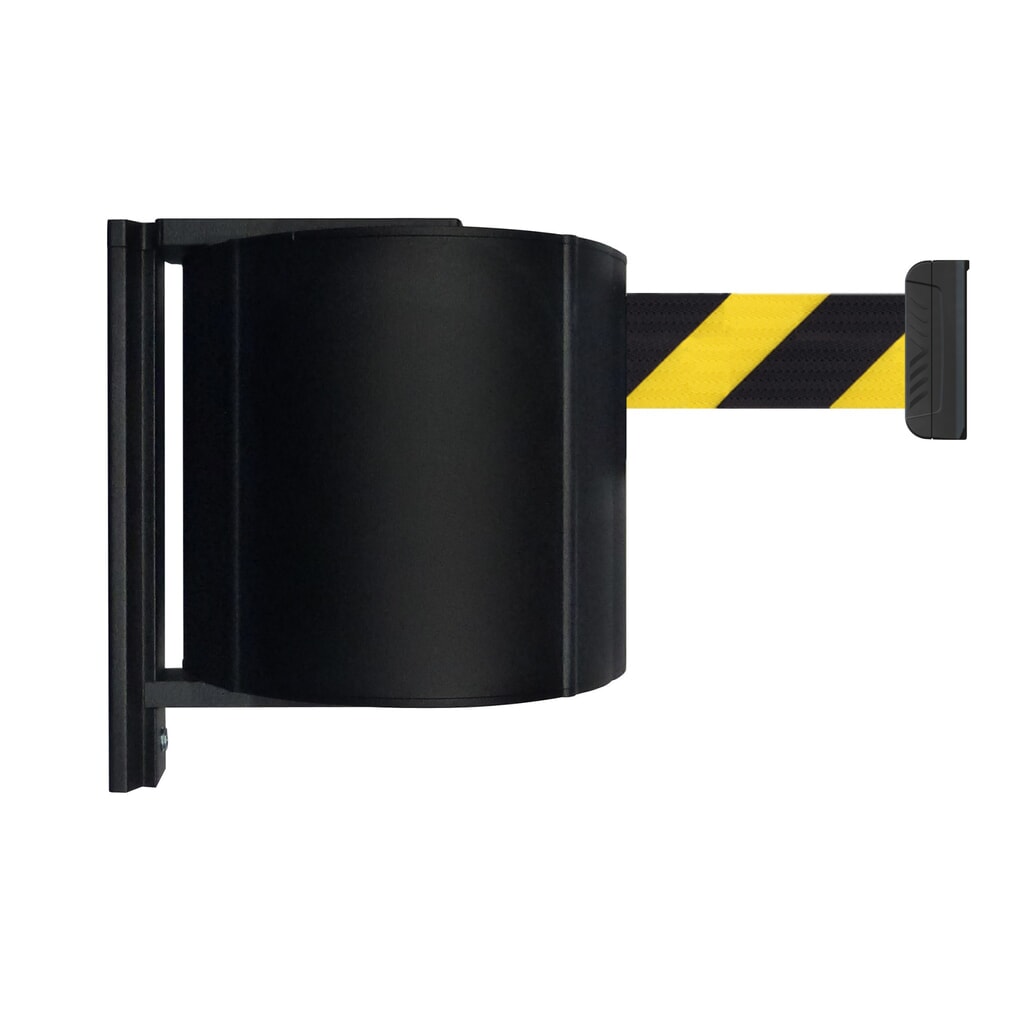 Cinta de pared para acordonar XXL con pieza terminal magnética, longitud 10 m