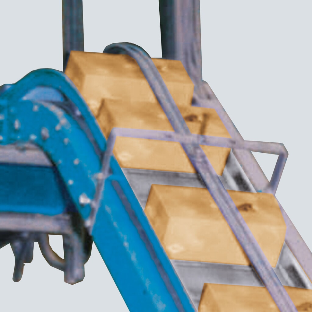 Imagen del producto: Cinta transportadora con relieve para transportador de cinta pro/m, anchura de cinta 500 mm