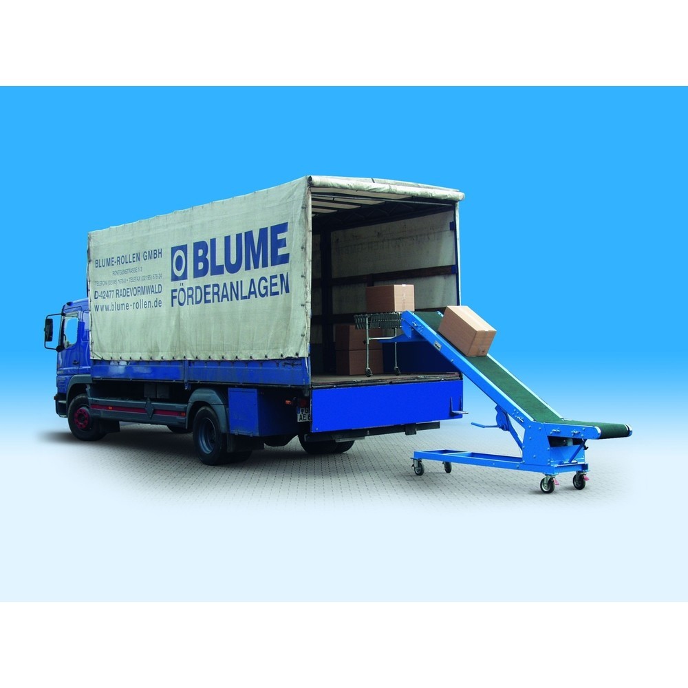 Número de imagen del producto 3: Cinta transportadora para carga y descarga, tipo BE, longitud 3,5 m, ancho de cinta 600 mm